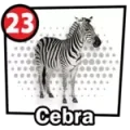 Resultado 23 Cebra de Chance Con Animalitos A el 2026-05-27 a las 16:00