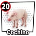 Resultado 20 Cochino de Chance Con Animalitos B el 2026-05-27 a las 19:00