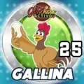 Resultado 25 Gallina de Loto Chaima el 2026-06-12 a las 09:00