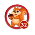 Resultado 32 Ardilla de Lotto Gato el 2026-08-26 a las 18:10