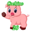 Resultado 20 Cochino de Ruleta Royal el 2026-06-13 a las 08:30
